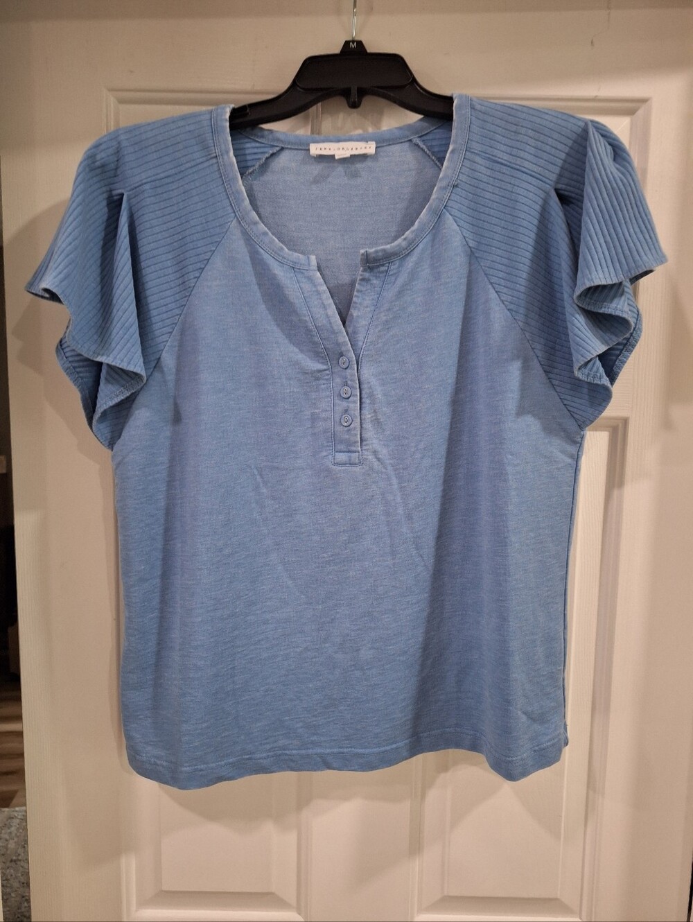 Womens Soft Blue Blouse